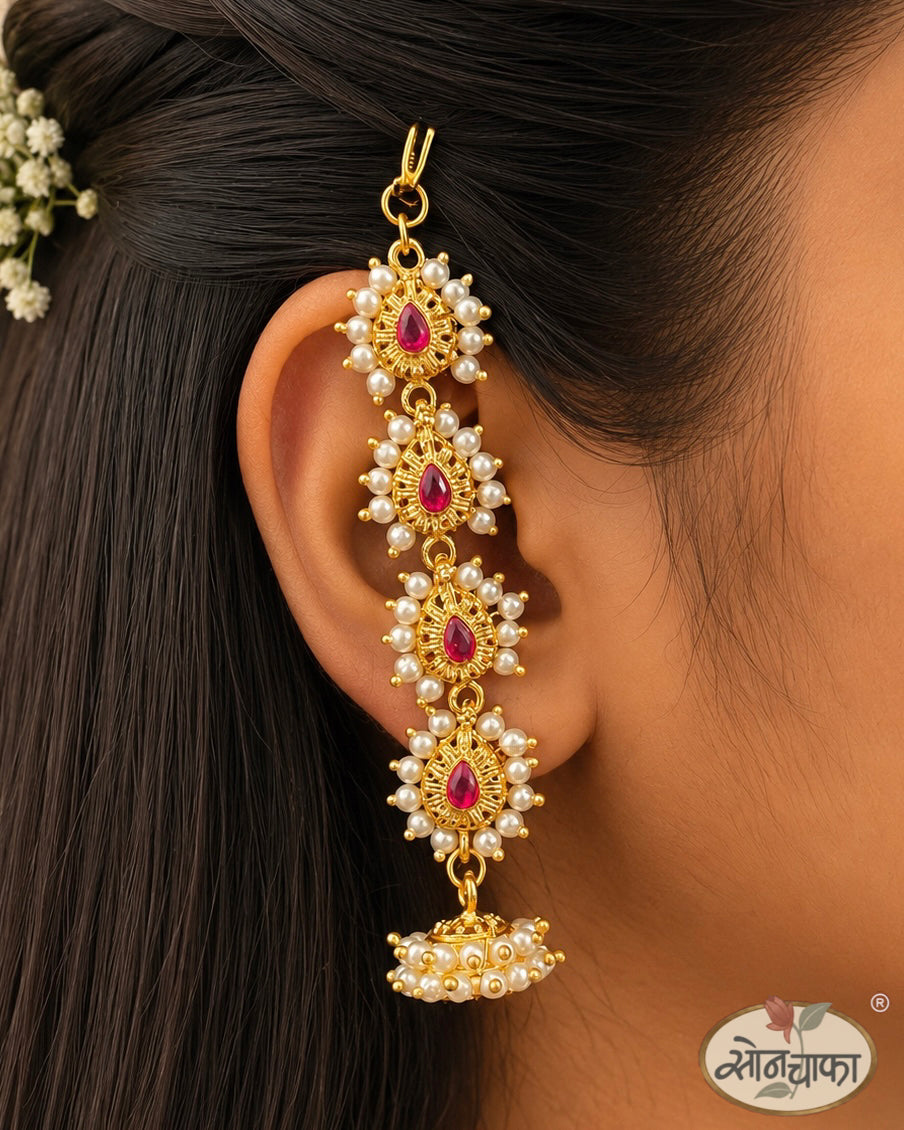 GRACEFULL MOTI EAR-CUFF