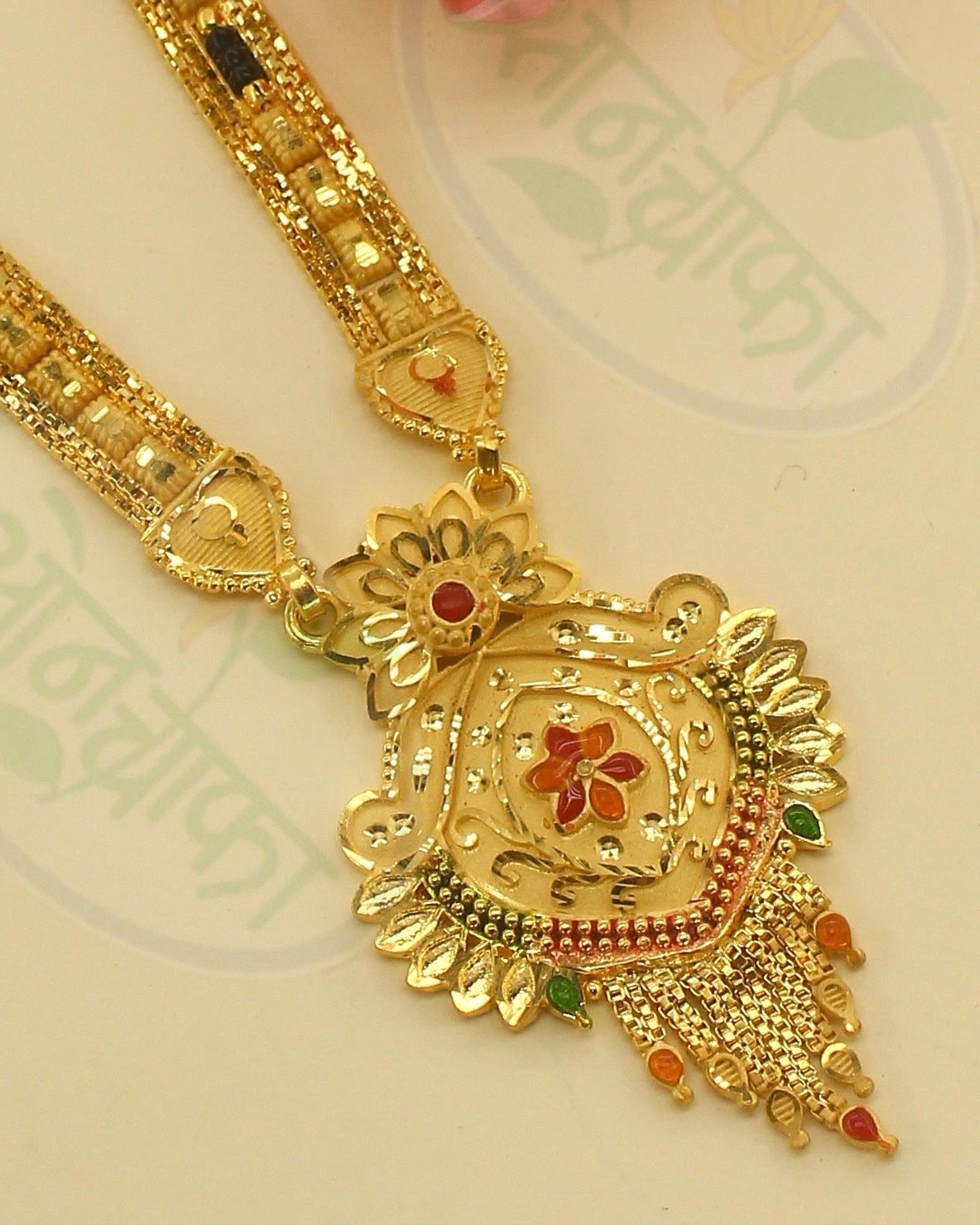 FLAWLESS GOLD PLATED MANGALSUTRA