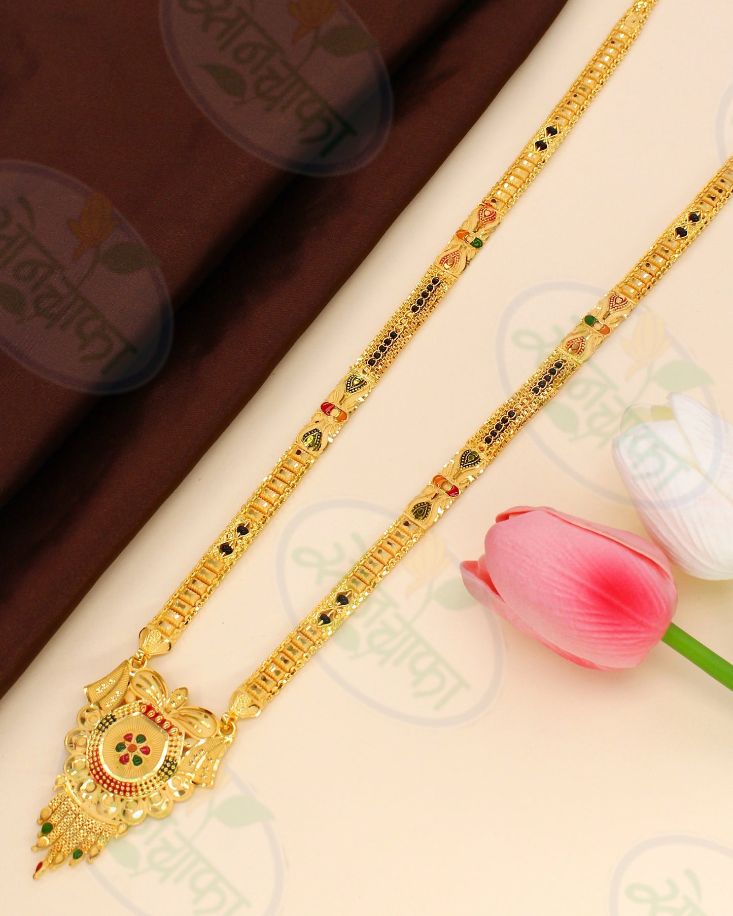 BRILLIANT GOLD PLATED MANGALSUTRA