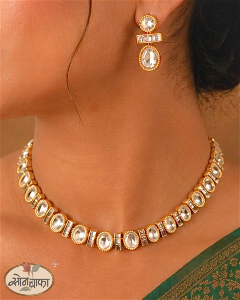 OVAL DESIGNER NECKLACE