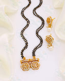 GLINTING GLOSSY RAJWADI MANGALSUTRA