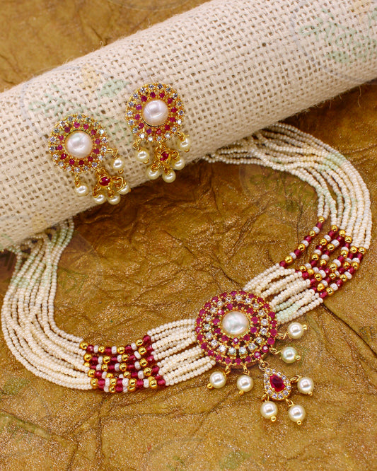 IMPERIOUS MOTI CHOKER SET