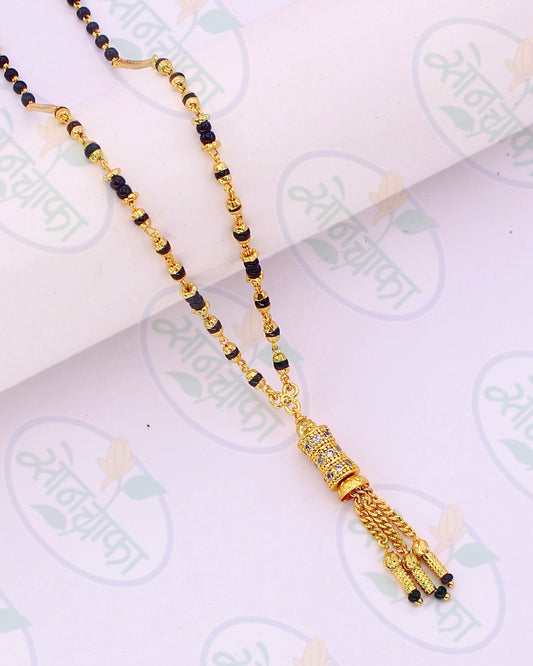 DESIGNER GOLD PLATED MANGALSUTRA