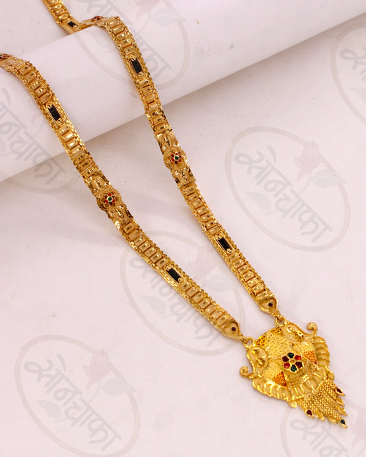 RADIANT GOLD PLATED MANGALSUTRA