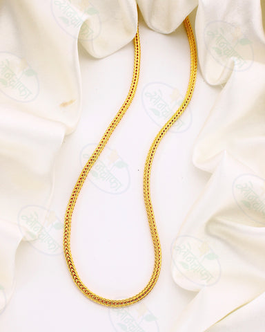 STYLISED GOLD PLATED CHAIN