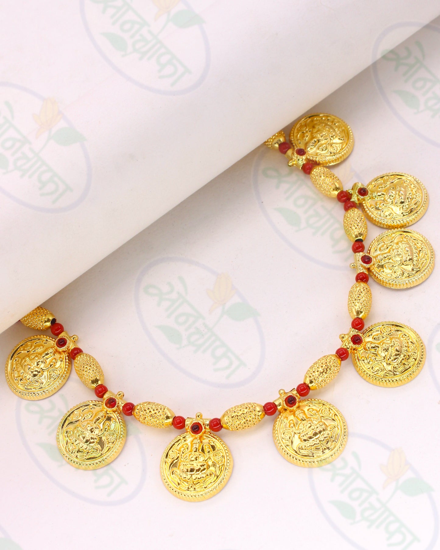 TRENDY LAXMI COIN NECKLACE