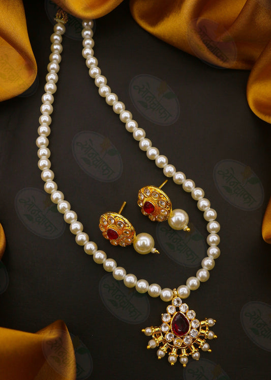 DESIGNER MOTI NECKLACE