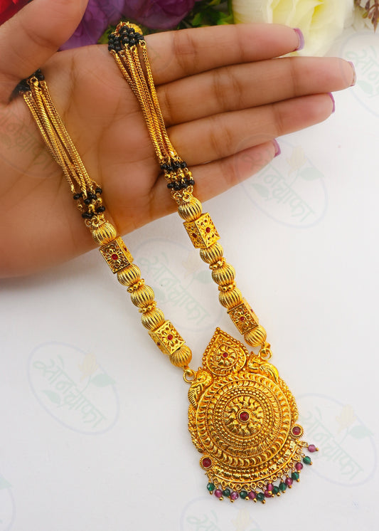 ENTRANCING FLORAL MANGALSUTRA