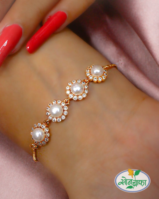 PEARL BEADS DESIGNER BRACELET