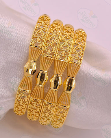 GOLD PLATED DESIGNER BANGLES