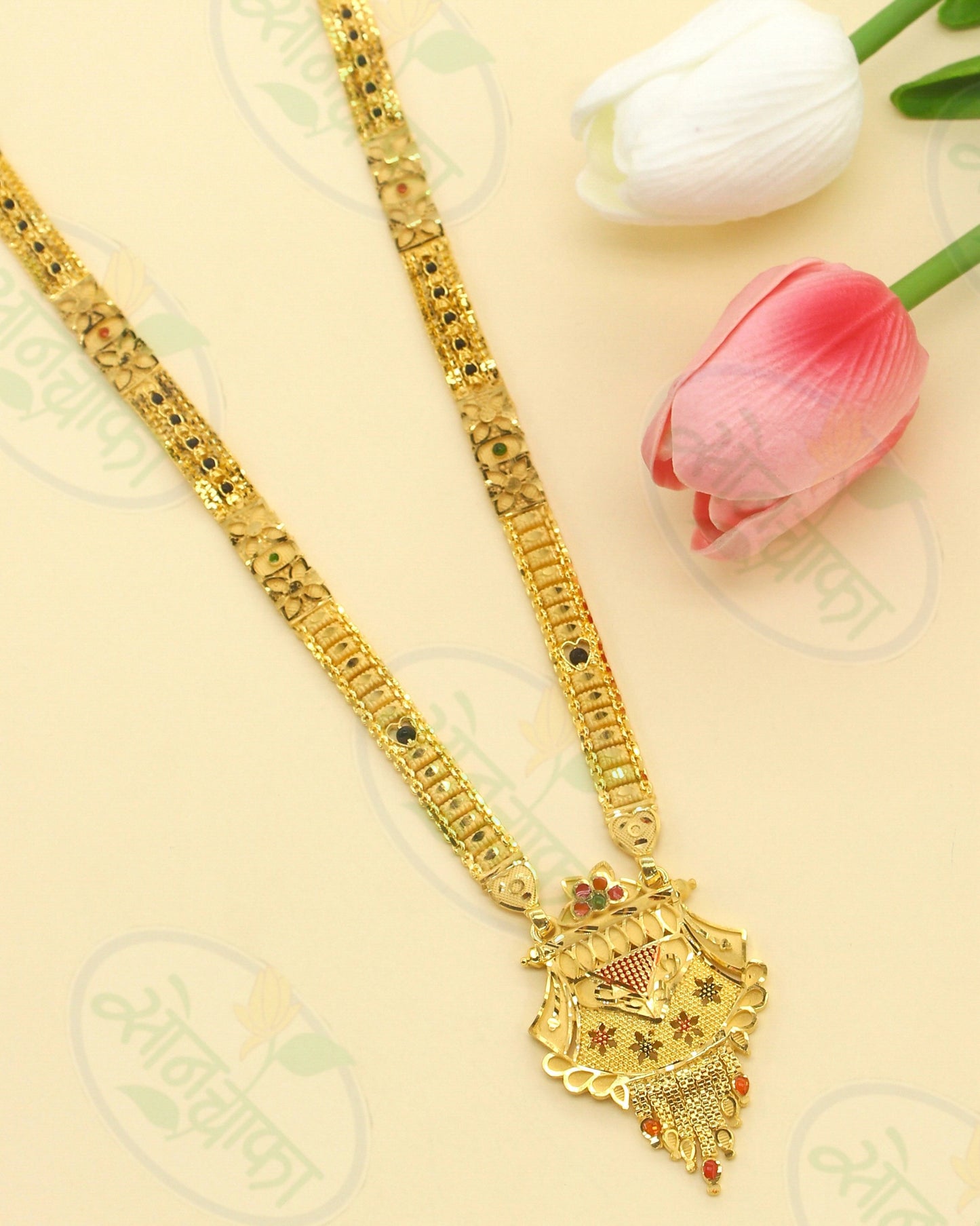 CLASSIC CHARM GOLD PLATED MANGALSUTRA