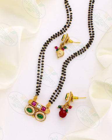 RAVISHING RAJWADI MANGALSUTRA