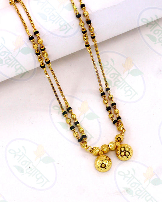 STUNNING GOLD PLATED MANGALSUTRA