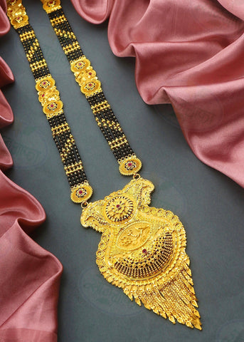LATEST GOLD PLATED MANGALSUTRA