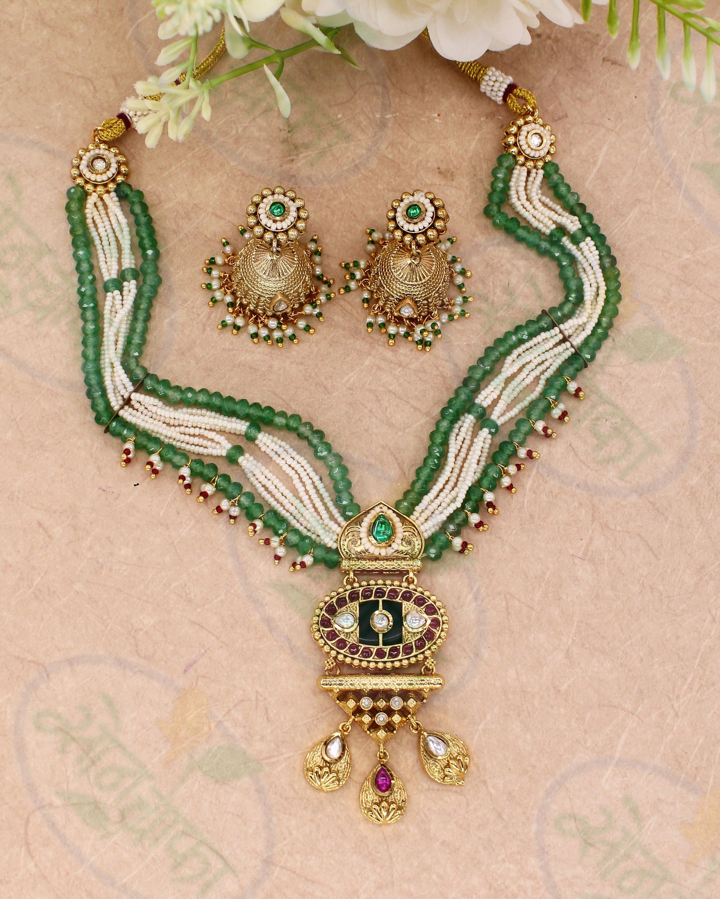 BEAUTIFUL RAJASI NECKLACE