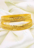 RADIANT GOLD PLATED BANGLES