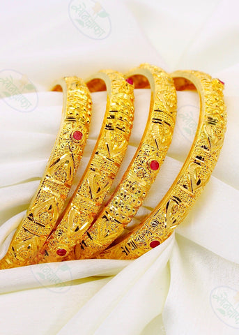 EXCLUSIVE GOLD PLATED BANGLES