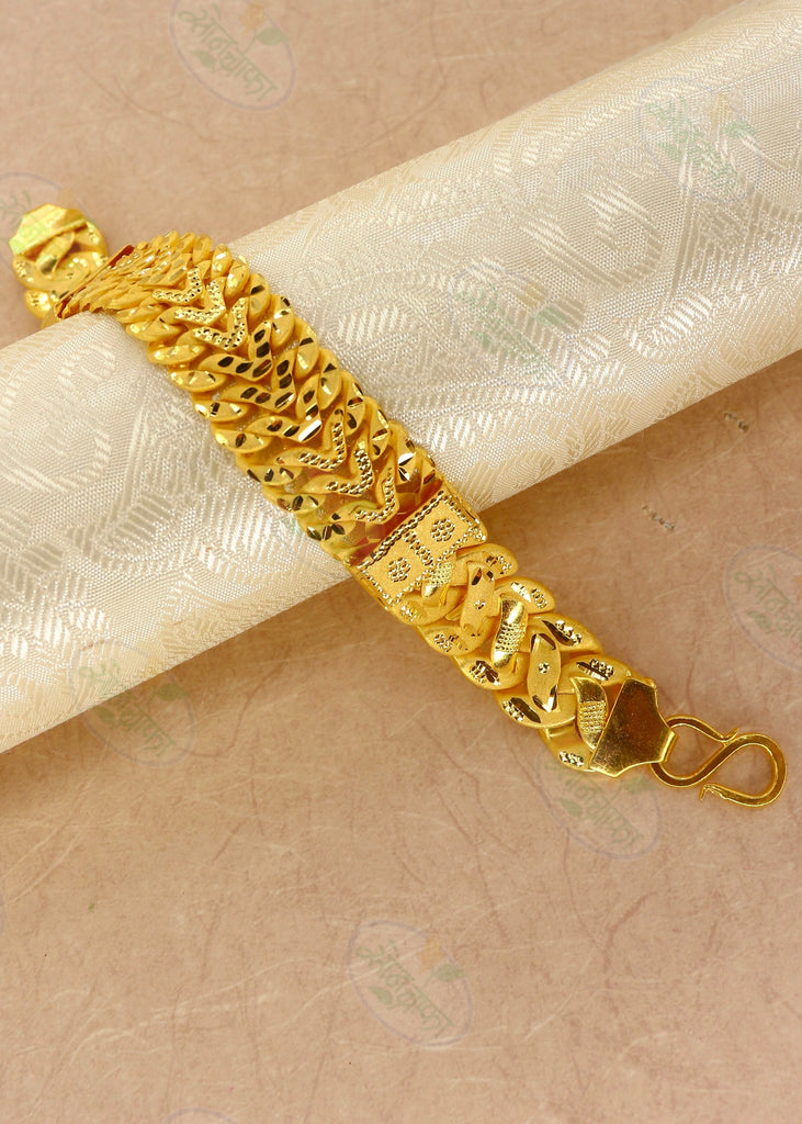 Buy AFJ GOLD 1 Gram Gold Plated & Copper Traditional Designer Trendy Plain  Bangles Sets for Women & Girls (2.8) (Gold) at Amazon.in