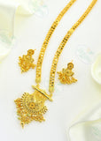 ALLURING GOLD PLATED NECKLACE