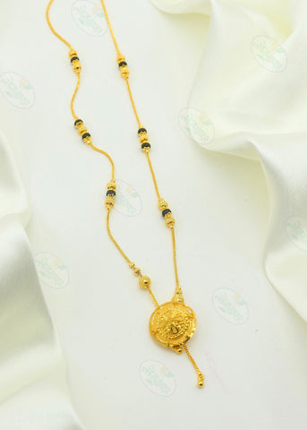 ATTRACTIVE FLORAL MANGALSUTRA