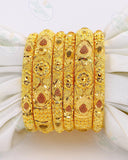 DECOROUS GOLD PLATED BANGLES