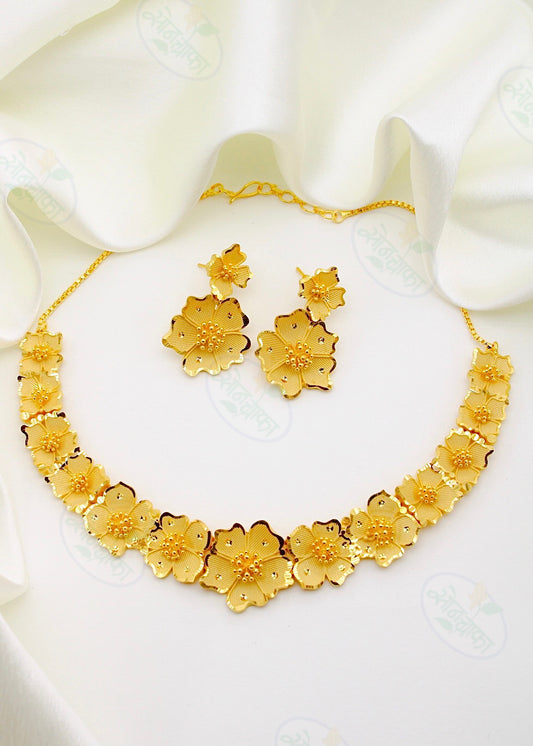 FANCY FLORESCENCE NECKLACE