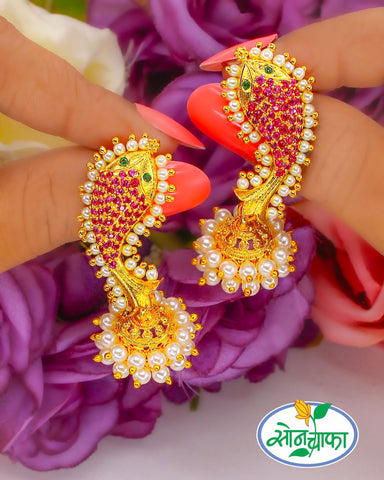 FANCY FISH DESIGNER JHUMKI