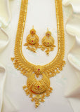TRADITIONAL FANCY GRACEFUL GOLDEN NECKLACE