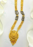 GLEAMING GOLD PLATED MANGALSUTRA