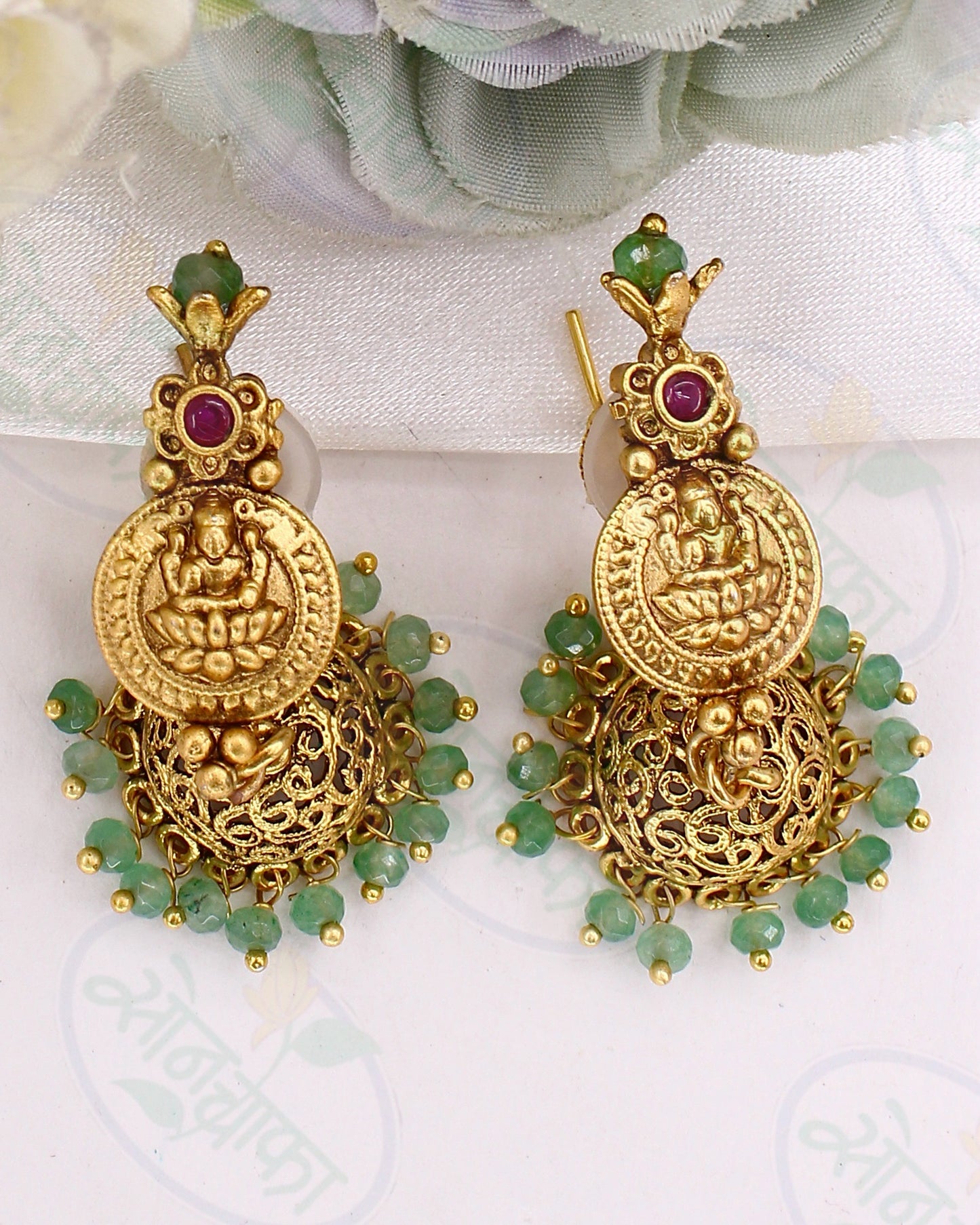 GODDESS LAKSHMI DESIGNER NECKLACE