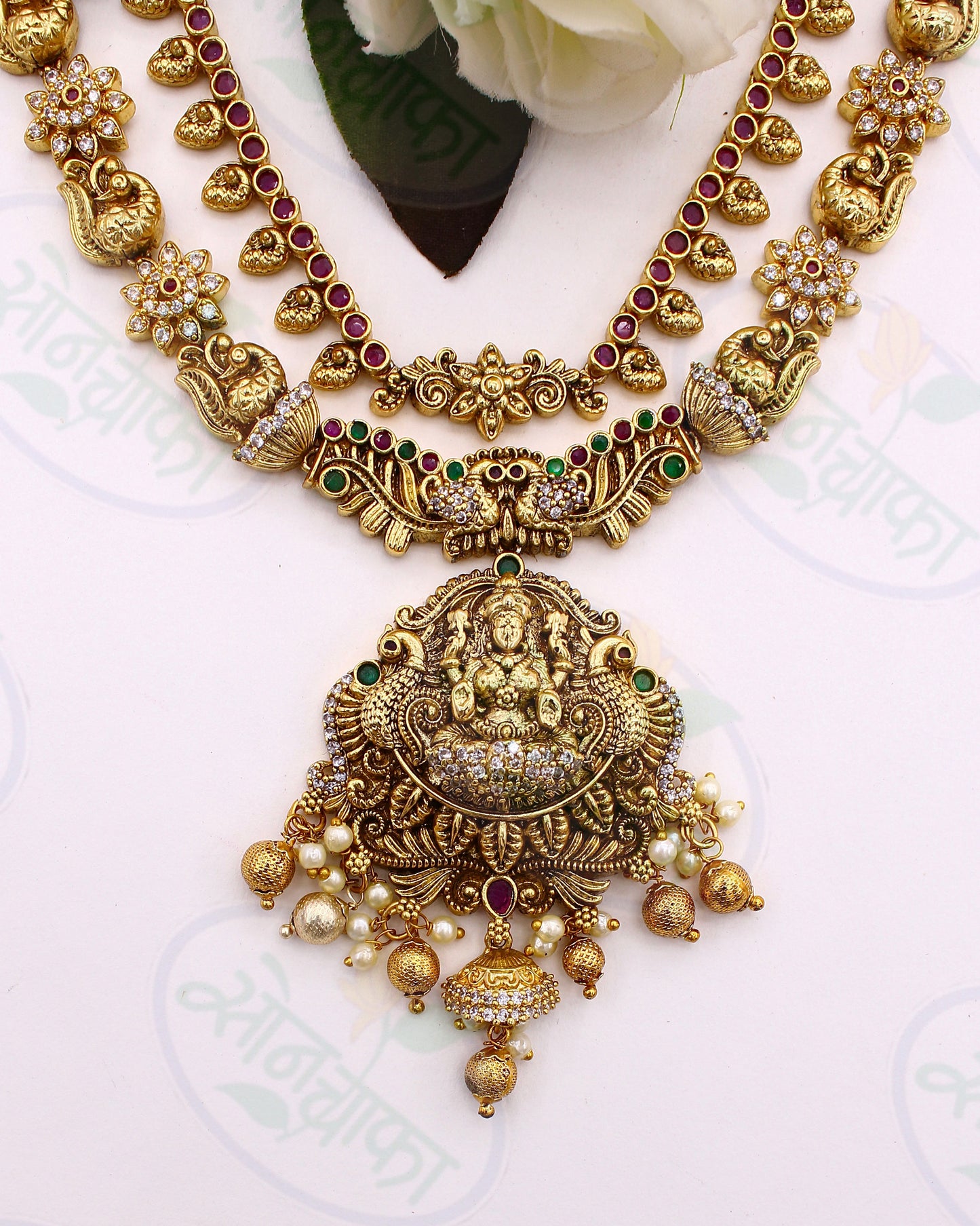 GODDESS LAKSHMI DESIGNER NECKLACE