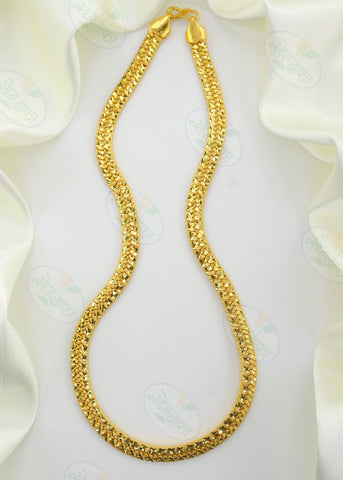 CLASSY & TRENDY DESIGNER GOLD PLATED CHAIN