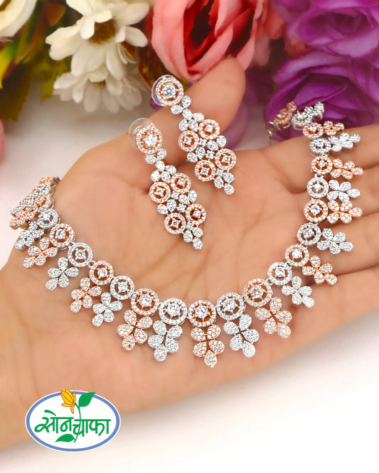 CAPTIVATING ELEGANCE DIAMOND NECKLACE
