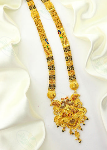 LATEST GOLD PLATED MANGALSUTRA