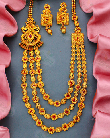 ROYAL TRADITIONAL MATTE NECKLACE