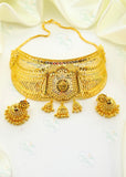 ALLURING GOLD PLATED CHOKER