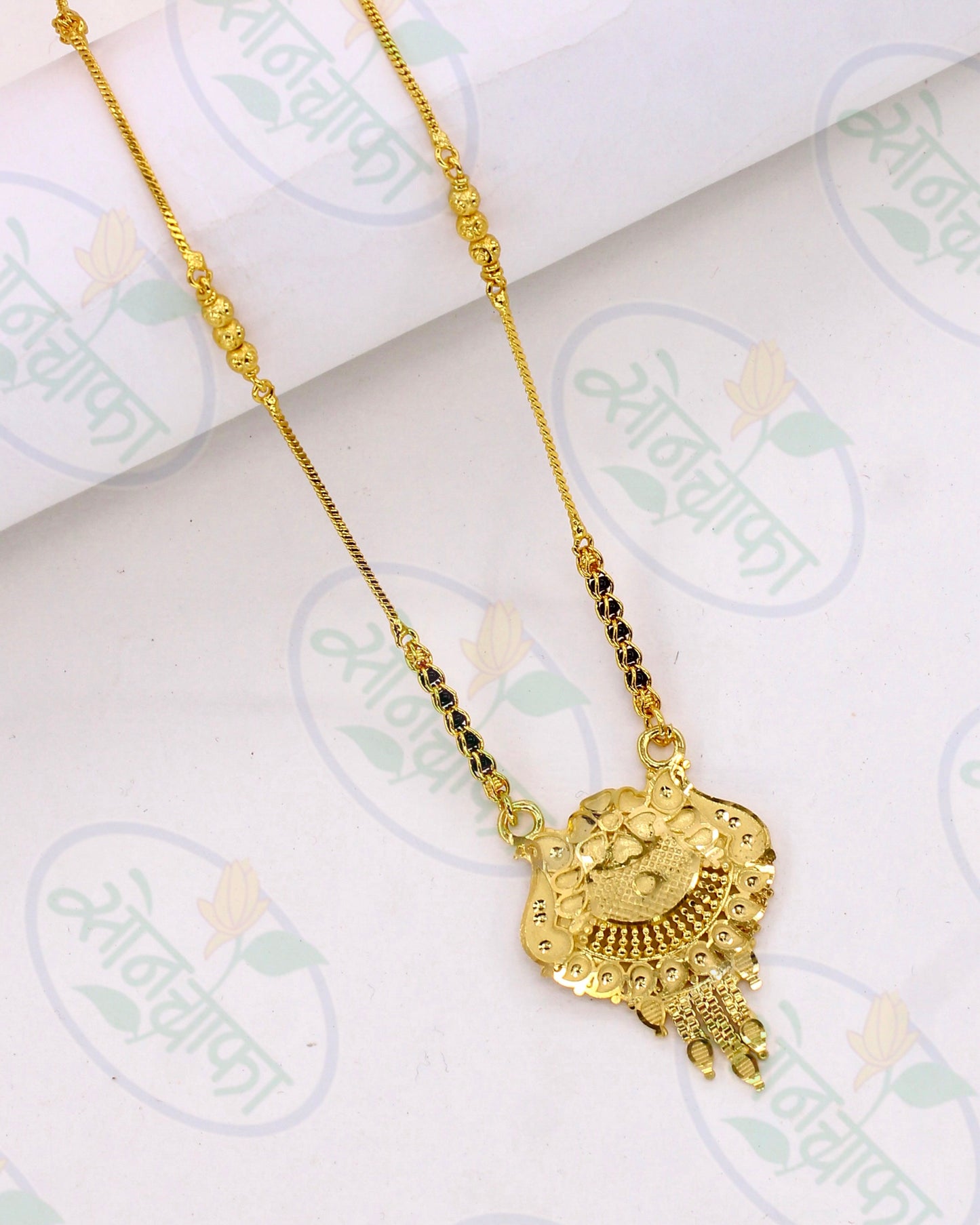 ENTICING GOLD PLATED MANGALSUTRA