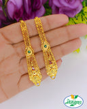 FANCY FLORET GOLD PLATED KANCHAIN