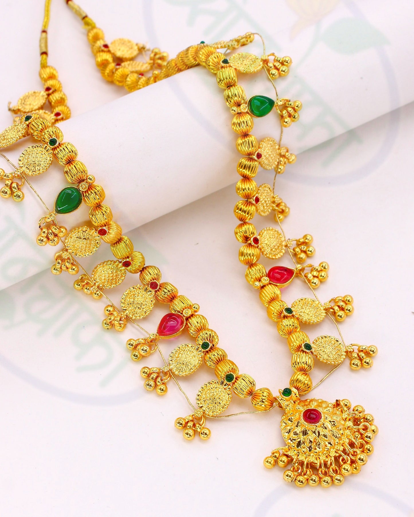 BLOSSOM DESIGNER KOLHAPURI SAAJ