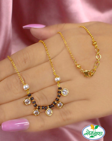 UNIQUE TRENDY DIAMOND MANGALSUTRA