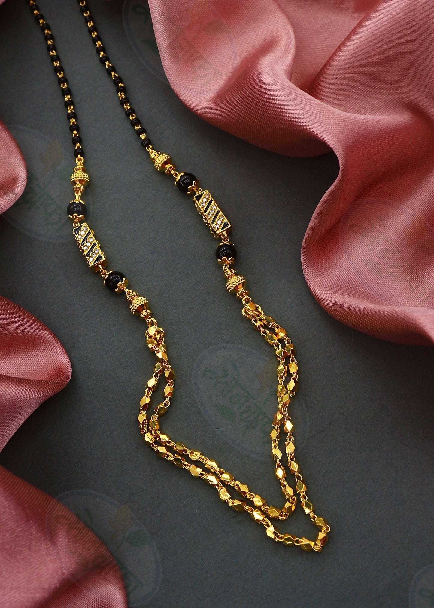 SLEEK AND SUBTLE BEADS MANGALSUTRA