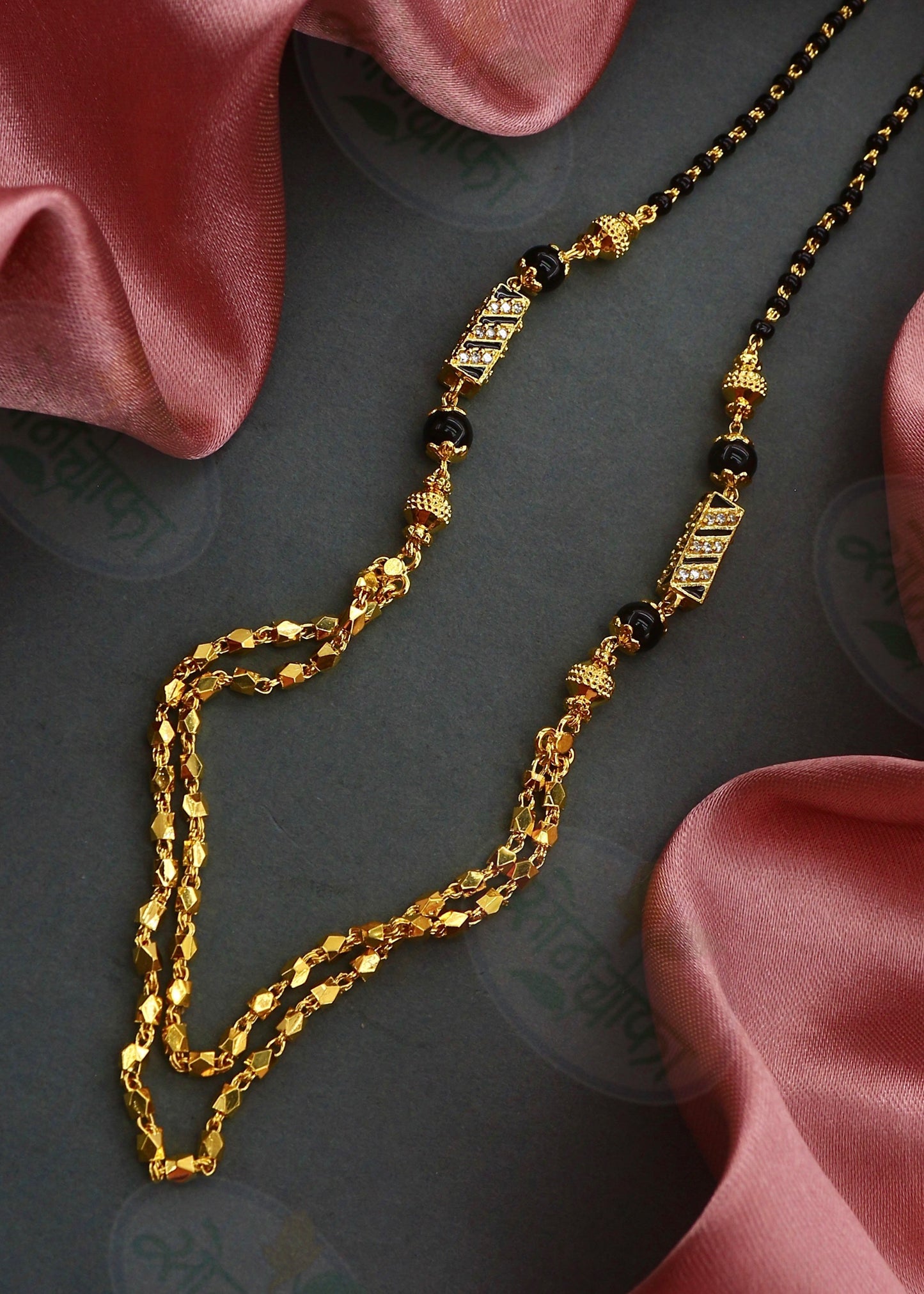 SLEEK AND SUBTLE BEADS MANGALSUTRA