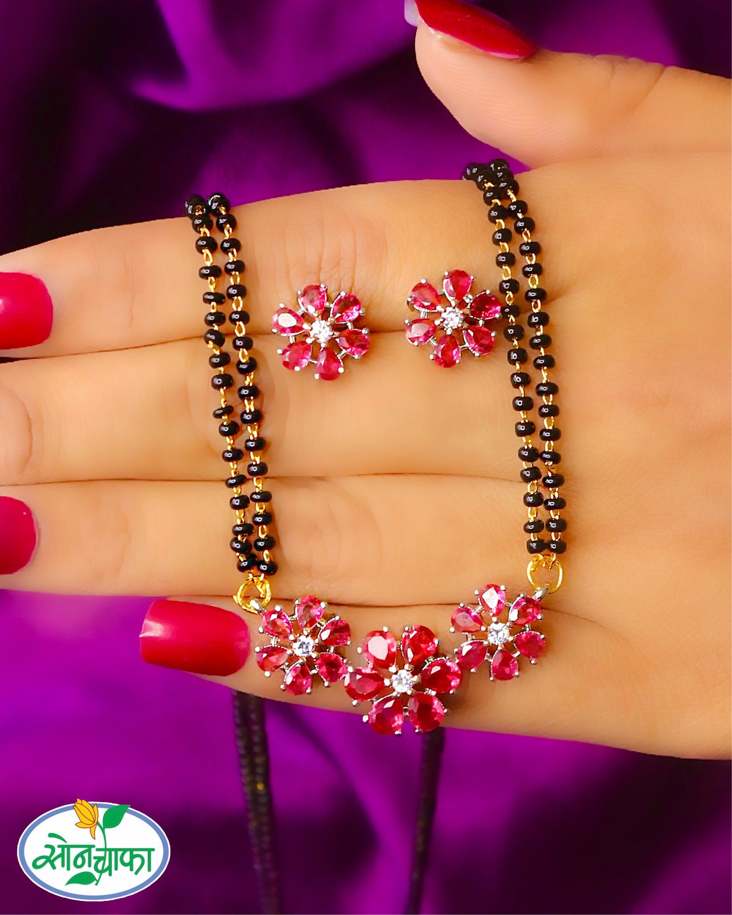 FLORET DESIGNER MANGALSUTRA