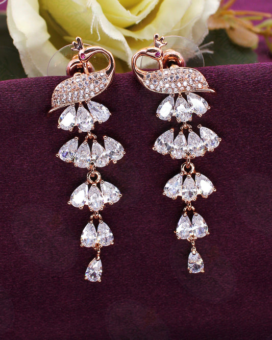 OPULENCE DIAMOND DROP EARRINGS