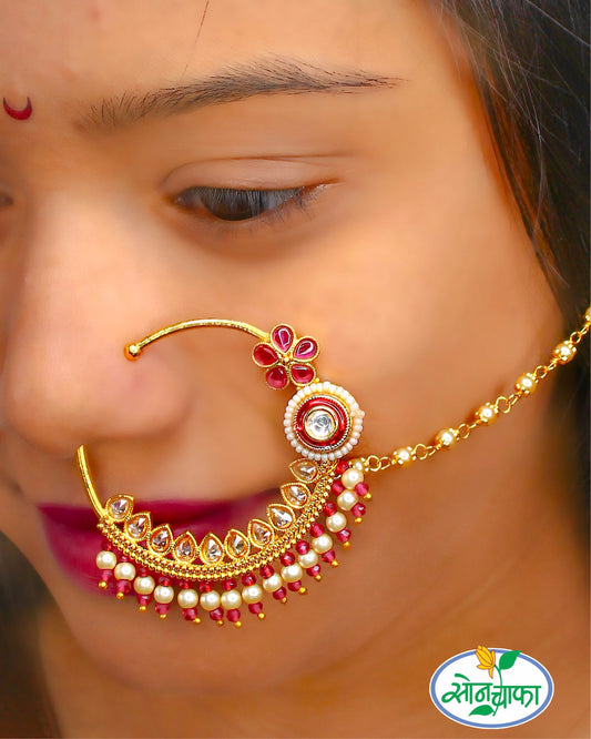 MARVELLOUS  BRIDAL NATH