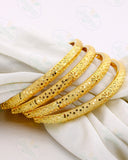 ARTISTIC DESIGN FANCY GOLD PLATED BANGLES