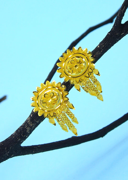 STYLISH GOLD PLATED EARRINGS