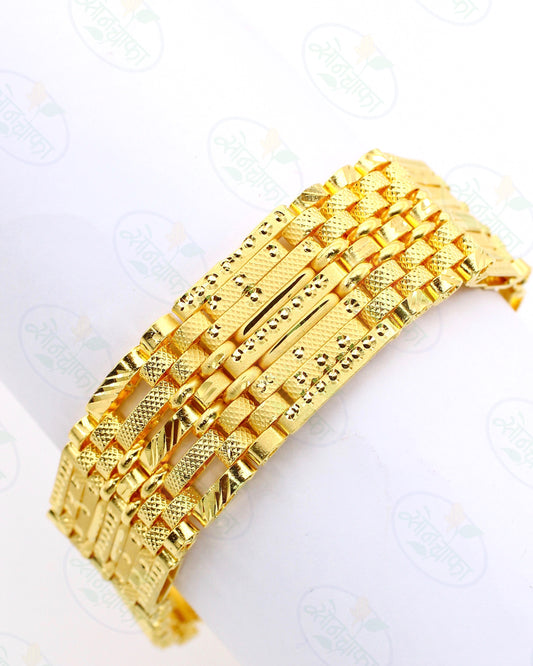 CLASSY LINK GOLD BRACELATE FOR MEN