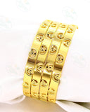 IMPRESSIVE GOLD PLATED BANGLES