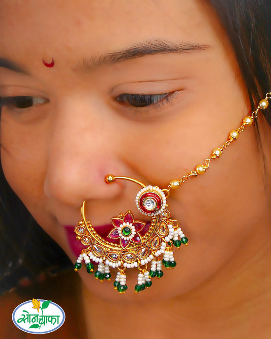 GLAMOROUS BRIDAL NATH